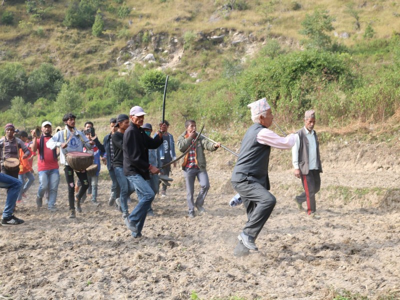 तिहारपछि पहाडी क्षेत्रमा जात्राको रौनक