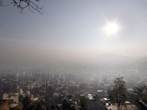 आजको न्यूनतम तापक्रम ४.५ डिग्री सेल्सियस मापन