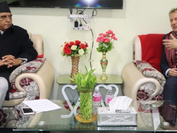 मुख्यमन्त्री–फ्रान्सेली राजदूत भेट