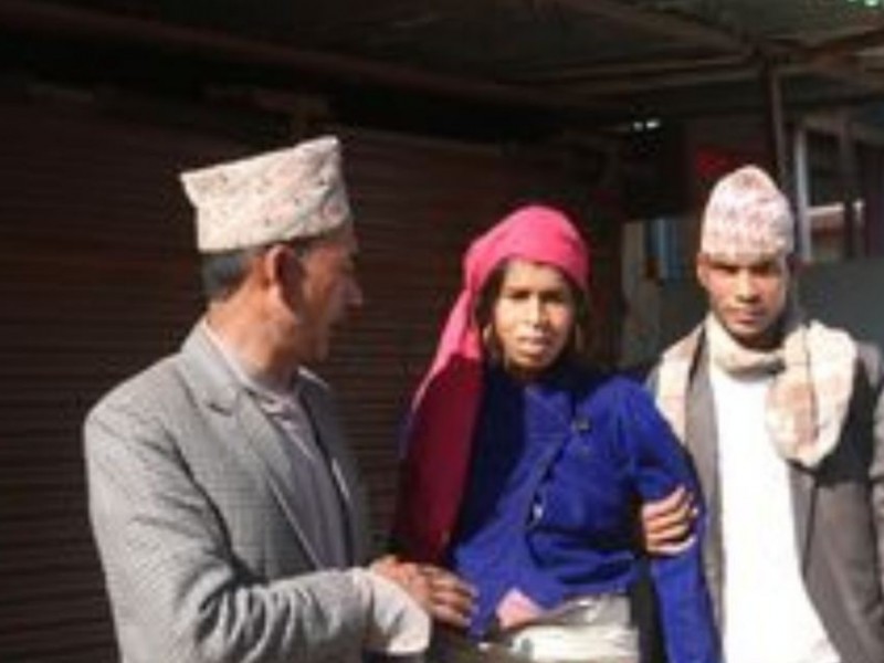 मृगौला पीडित नेपालीलाई सहयोग 