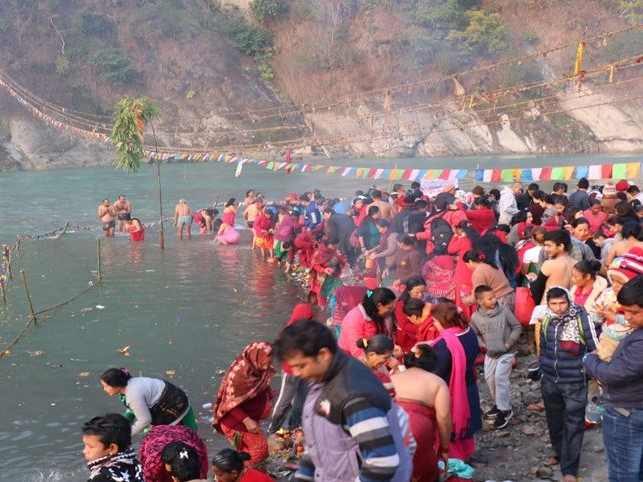 बल्ल सुरु भयो राहुघाटको काम