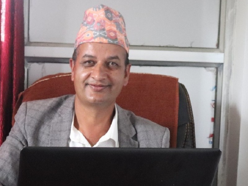 एमाले पर्वतका अध्यक्षमा पौडेल