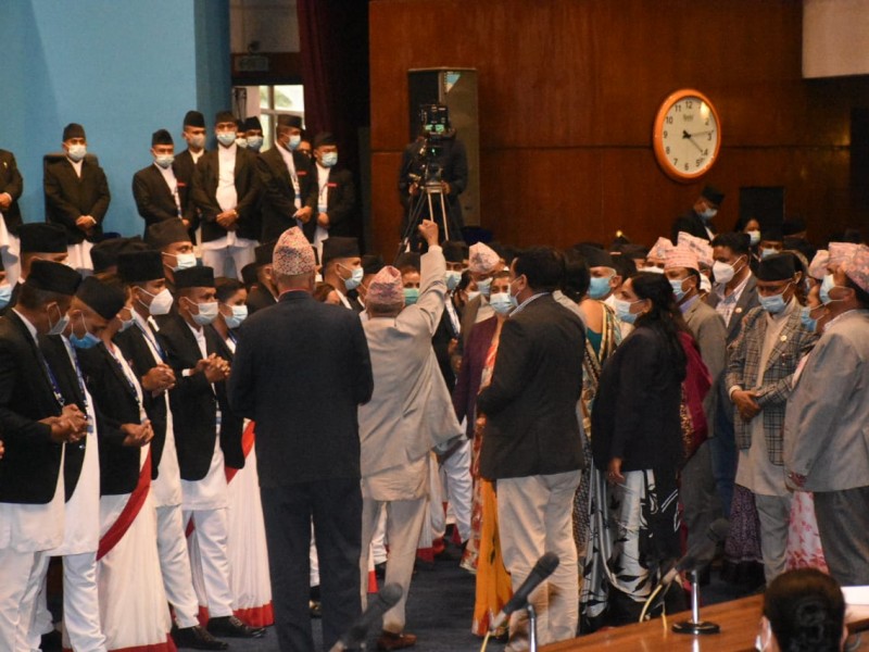 प्रतिनिधिसभाको दोस्रो बैठक पनि अवरुद्ध