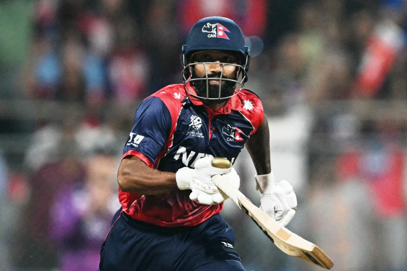 यूएईविरुद्धको टी–२० सिरिजका लागि दीपेन्द्रको कप्तानीमा नेपाली टोली घोषणा