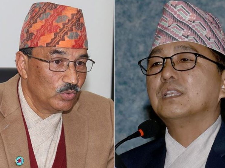 कमल थापा र अध्यक्ष लिङ्देनबीच भेटवार्ता