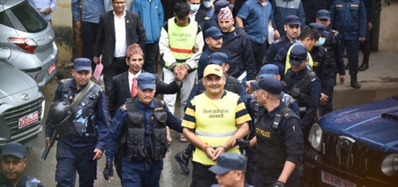 दुर्गा प्रसाईंसहित ७ जना डिल्लीबजार कारागार चलान