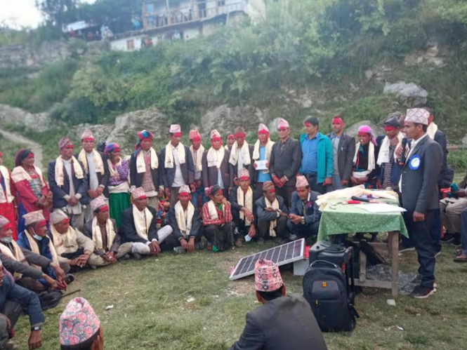 ताँजाकोटमा मल्ल सभापतिमा चयन