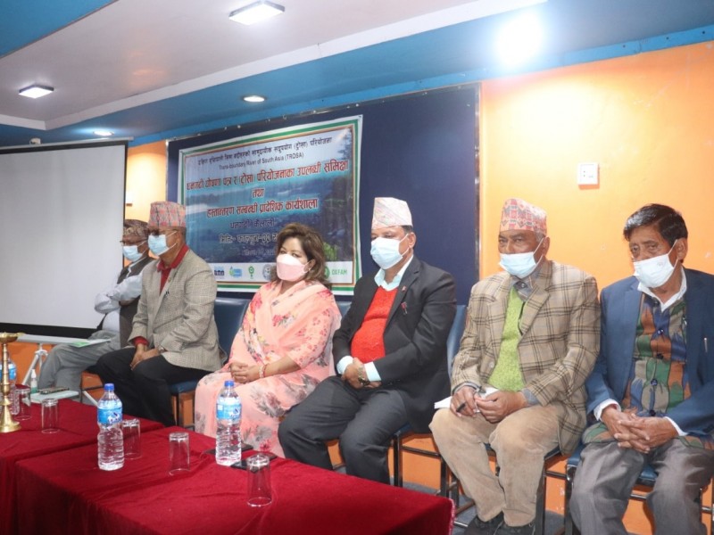 ‘ट्रोसा’ परियोजना समुदायमा हस्तान्तरण