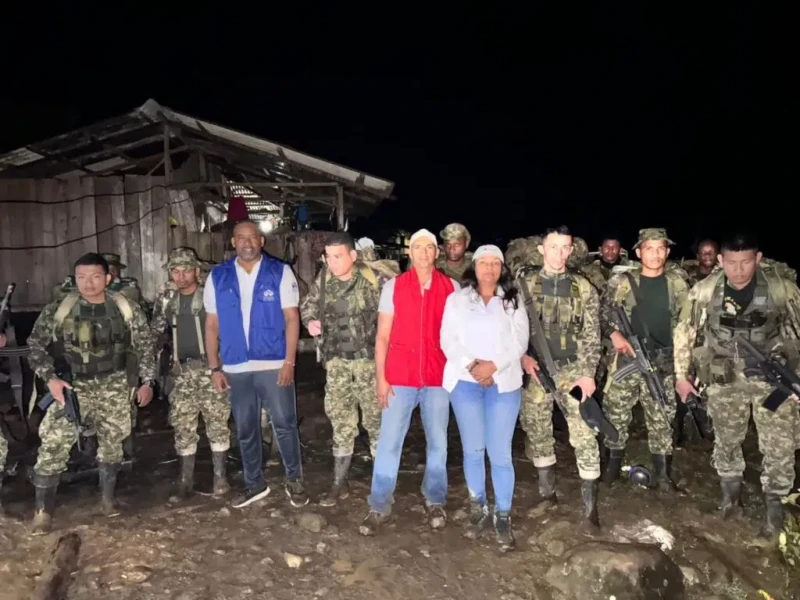 कोलम्बियामा अपहरण गरिएका १८ सैनिक रिहा