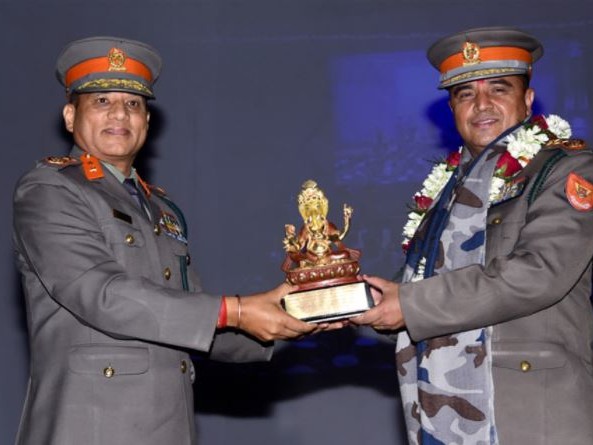 सशस्त्र प्रहरी महानिरीक्षक खनालको बिदाइ