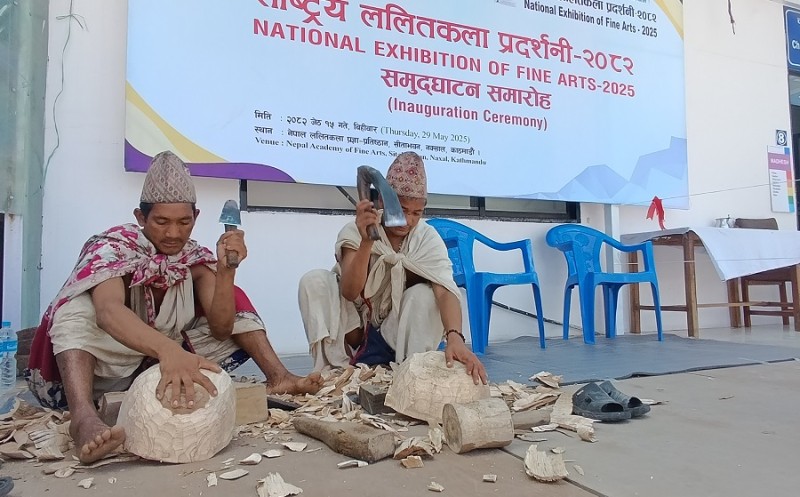 राउटे समुदायको हस्तकला सम्बन्धी पहिलोपटक काठमाडौँमा प्रदर्शनी