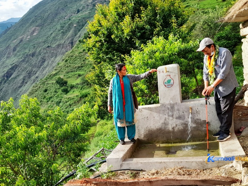 हुम्लामा २१ खानेपानी योजना निर्माण भएर सञ्चालन