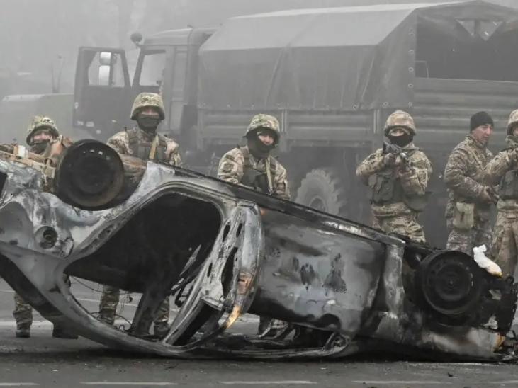 मस्को नेतृत्वको गठबन्धनले सेना पठायो