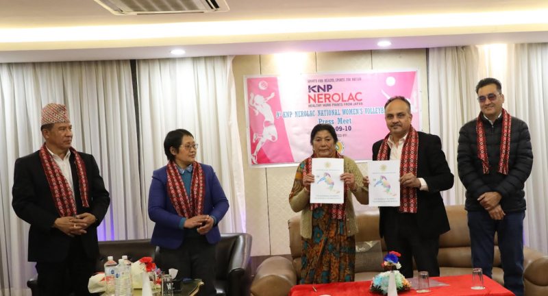 नवौं केएनपी नेरोलेक राष्ट्रिय महिला भलिबल यसै महिना