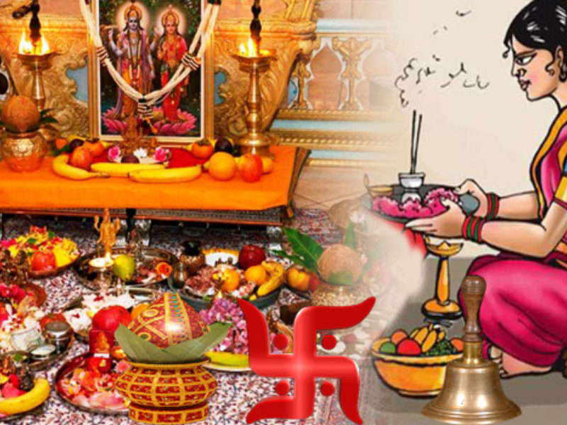 आज तिहारको तेस्रो दिन, लक्ष्मी पुजा मनाउदै