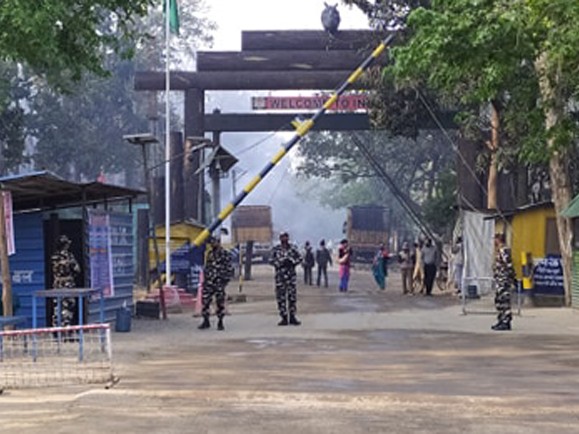 गौरीफन्टा नाकाको निरीक्षण 