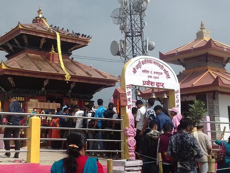 गह्रौँसुर कालिका मन्दिरलाई पर्यटकीय आकर्षणको केन्द्र बनाइने