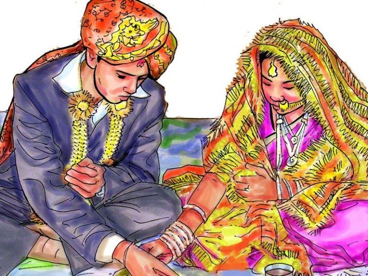 मुगुमा अन्तरजातीय विवाह गर्नेलाई एक लाख रूपैयाँ