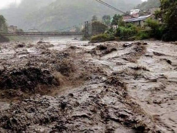 मेलम्चीमा पुनः बाढी, सुरक्षित रहन आग्रह 