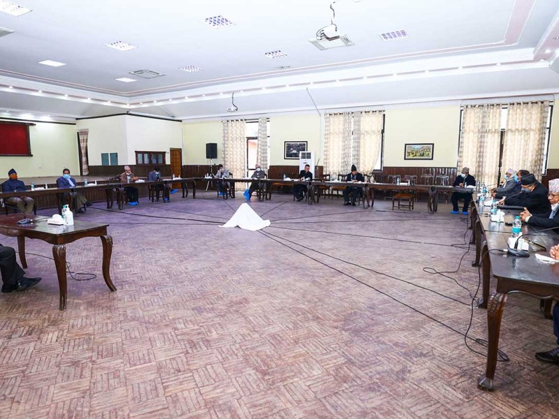 सत्ता गठबन्धनको बैठक सुरु