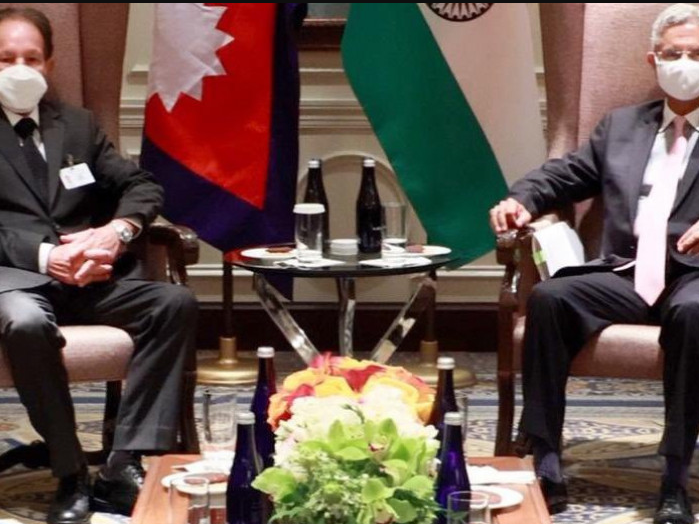 परराष्ट्रमन्त्री र भारतका– विदेशमन्त्री भेटवार्ता