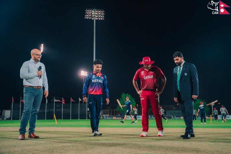 विश्वकप छनोट: नेपालले पहिला ब्याटिङ गर्दै
