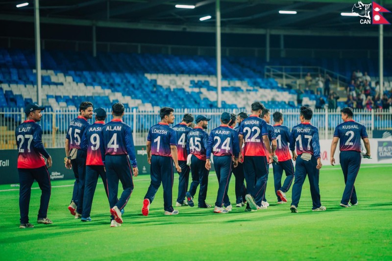 वेस्ट इन्डिजविरुद्धको तेस्रो खेलमा नेपाल १० विकेटले पराजित