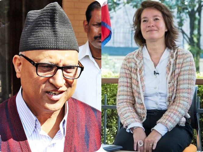 मन्त्री बडू र स्विस राजदूत डिप्रेजबीच भेटवार्ता