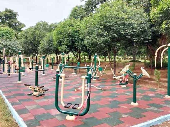 हल्दिबारीमा खुला व्यायामशाला