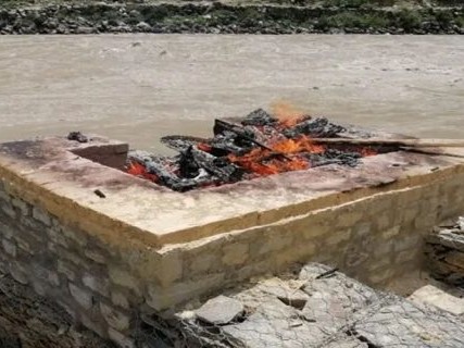 हुम्लामा पहिलोपटक बन्यो पक्की घाट