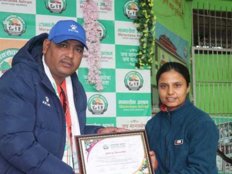 युवा व्यवसायी यामराजले जन्मदिनमा गरे आश्रममा सहयोग