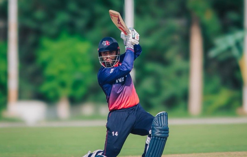 नेपालले दियाे कतारलाई १ सय ७१ रनकाे लक्ष्य