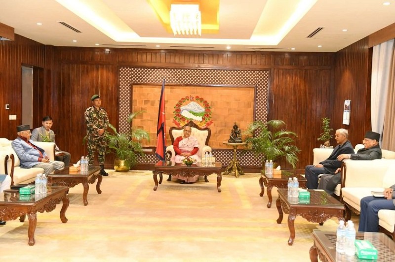 प्रधानमन्त्री कार्की र प्रमुख दलका शीर्ष नेताबिच छलफल सुरु