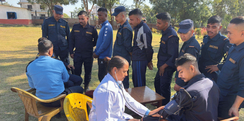 ‘प्रहरी युनिटसँग प्रहरी अस्पताल’ कार्यक्रम