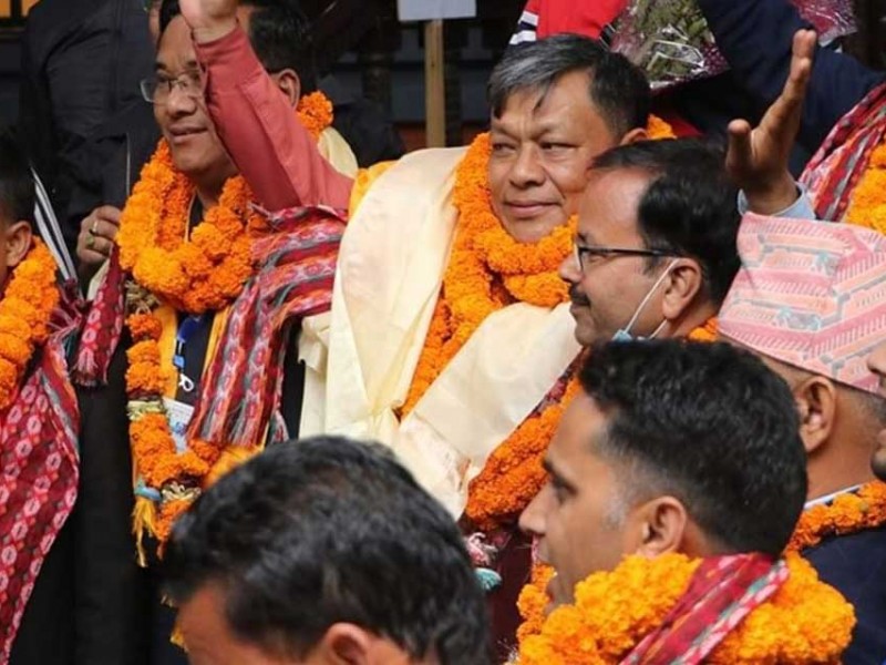 निर्माण व्यवसायी महासङ्घको अध्यक्षमा रवि सिंह पुन: विजयी