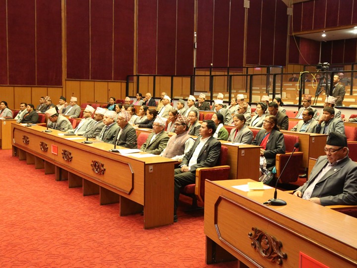 राष्ट्रियसभा बैठक पुस २७ गते