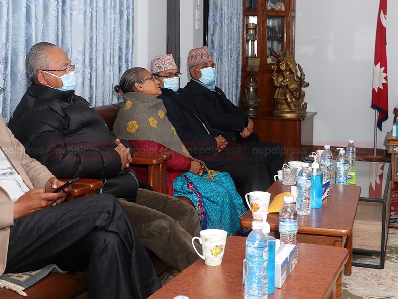 एमाले सचिवालय बैठक बालकोटमा जारी