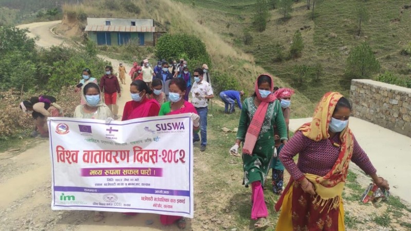विविध कार्यक्रमसहित सल्यानमा मनाइयो विश्व वातावरण दिवस 