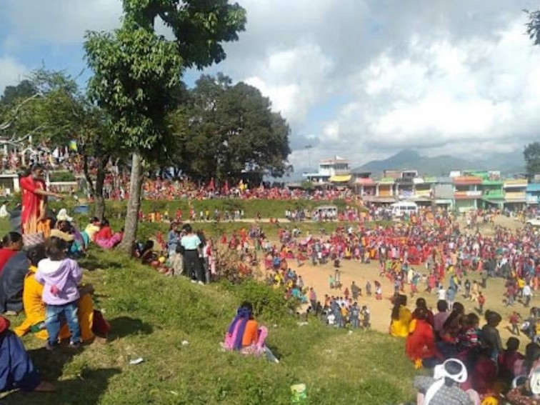 प्रसिद्ध निङ्गलाशैनी मन्दिरमा जात्रा सुरु 