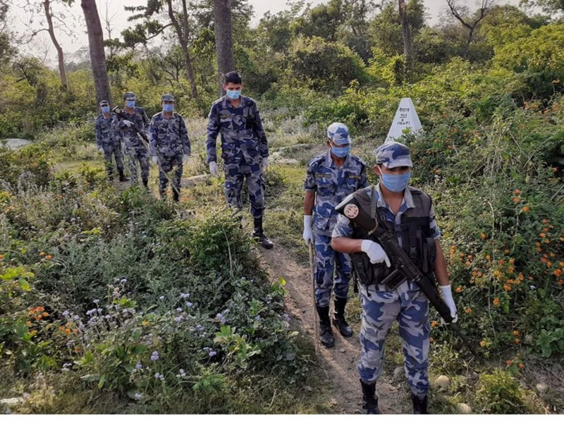 सीमामा सक्रियता बढाउँदै सशस्त्र प्रहरी