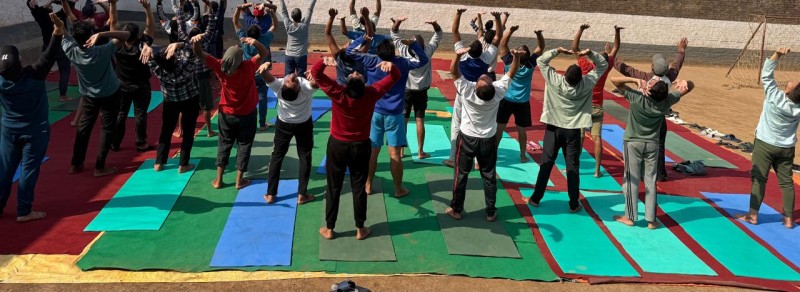 सुर्खेत कारागारका कैदीबन्दीलाई तनाव व्यवस्थापन प्रशिक्षण
