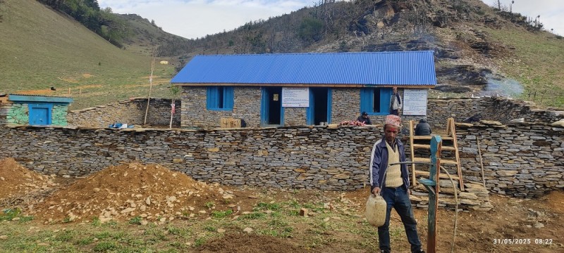 फुलचौल्या तातोपानीमा धर्मशाला निर्माण