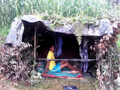 बँदेलबाट मकै बचाउन रातभरि जाग्राम 