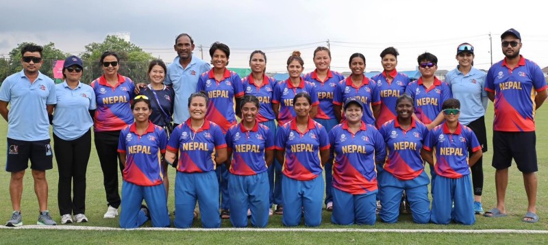 नेपाल पहिलो पटक विश्वकप महिला टी–२० को ग्लोबल छनोटमा