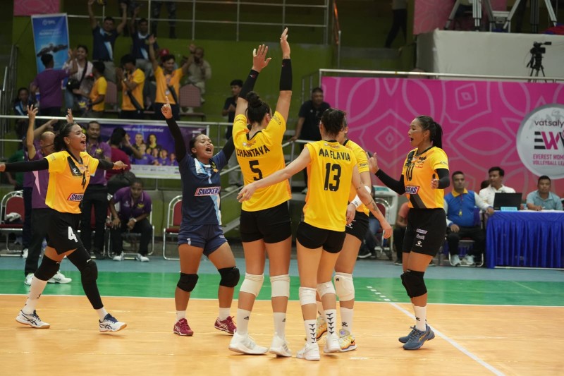 एभरेष्ट महिला भलिबल लिग: मधेस, ललितपुर र कर्णालीको जित