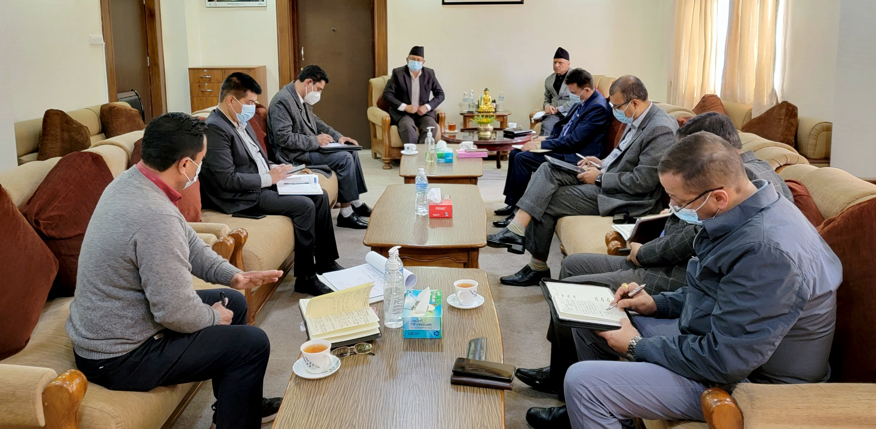 तीन बुँदे सहमति कार्यान्वयनबारे छलफल