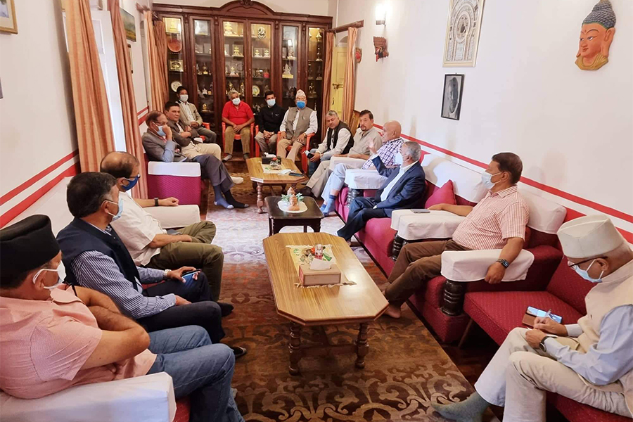 पौडेल पक्षका जिल्ला सभापतिको अनशन तोडिने