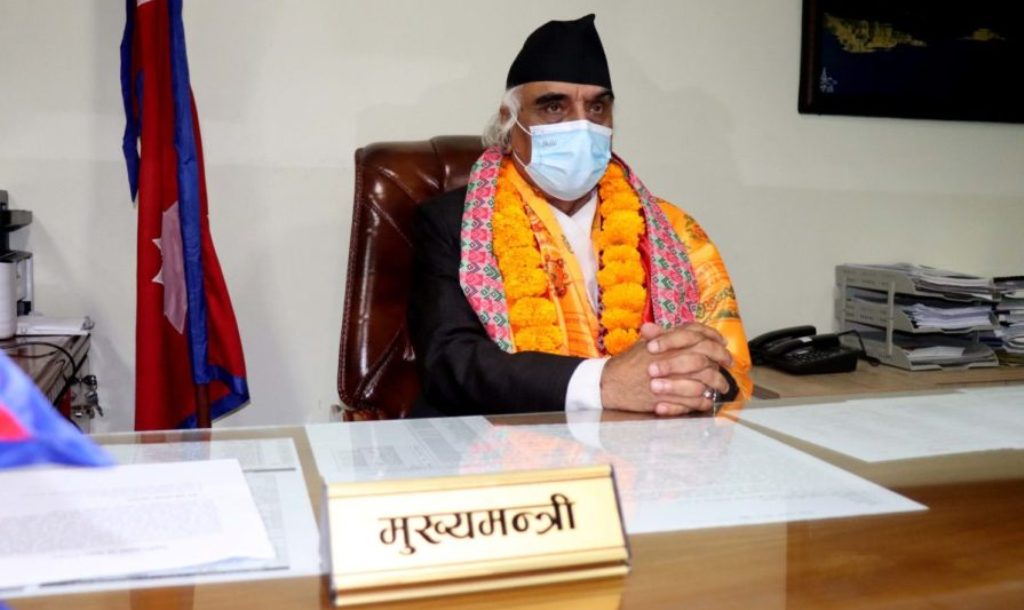 धार्मिक पर्यटनमा मुख्यमन्त्री पोखरेलको जोड 