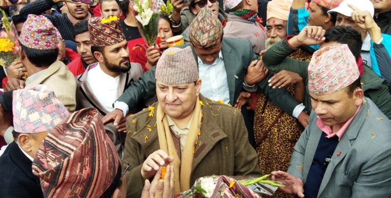 प्रजातन्त्र अनुदान होइनः पूर्वराजा