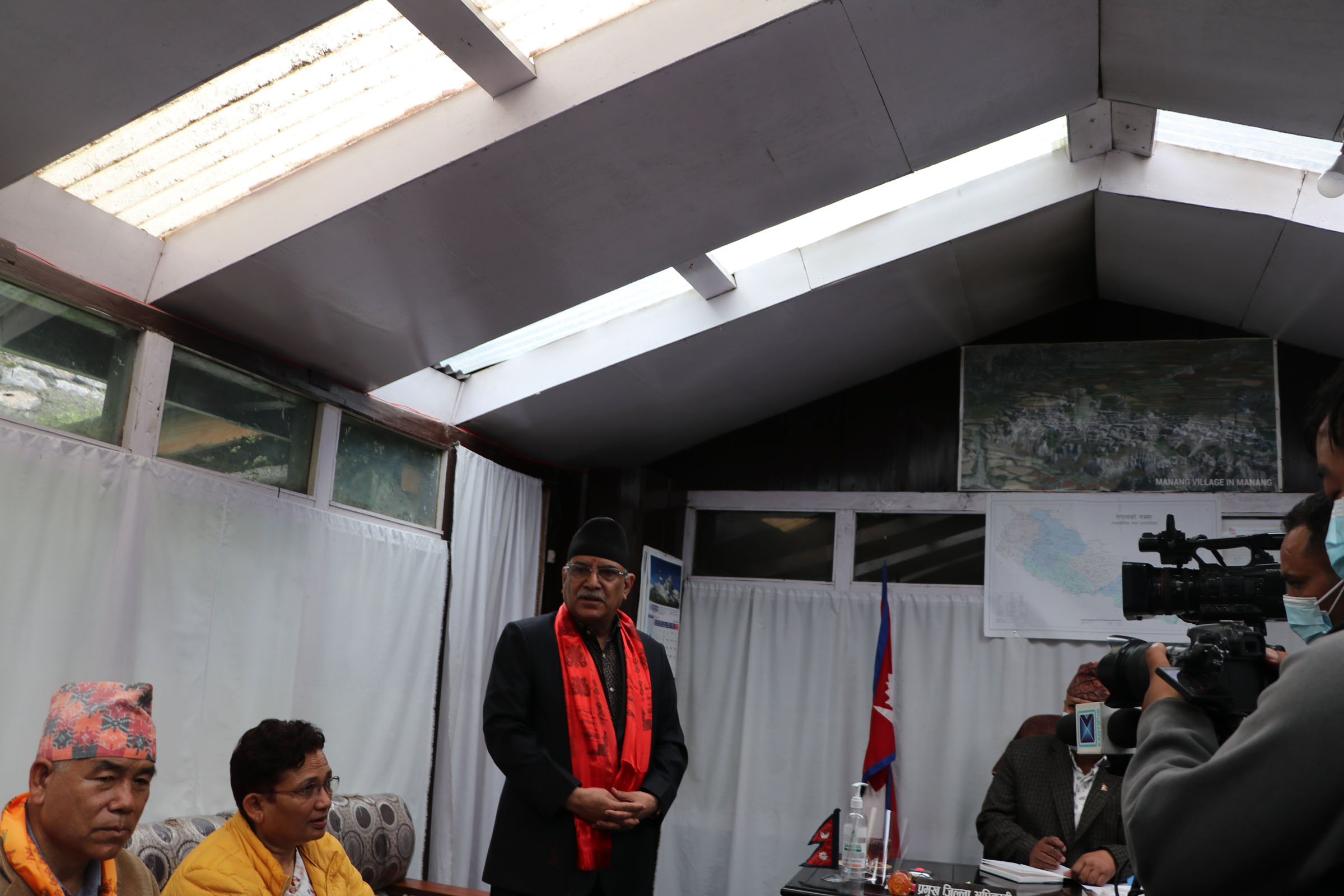 सङ्कटग्रस्त मनाङ पुगेको निरीक्षण टोलीको निष्कर्ष : दीर्घकालीन समाधानको खाँचो